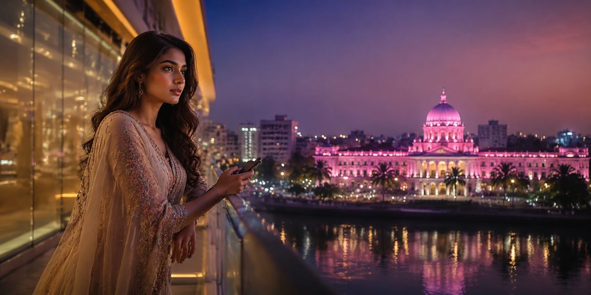 ঢাকায় মোবাইলে ক্যাসিনো গেম উপভোগ করছেন একজন বাংলাদেশি ব্যবহারকারী